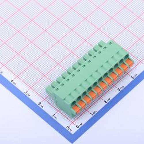 DB2EKD-3.81-11P-GN 插拔式接线端子 3.81mm 1x11P 排数:1 每排P