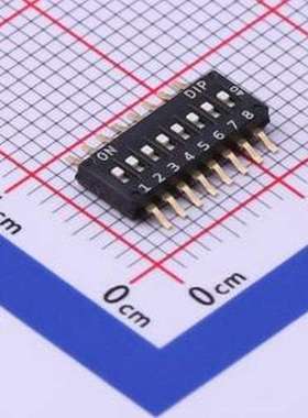 DHNF-08-V 拨码开关 拨码开关 SMD-16P,4.5x11.4mm