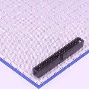 牛角 连接器 简牛 2.54mm 排 321050MG0CBK00A01 2x25P IDC刺破式