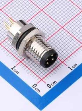 M8-P4D-GPFM8 圆形(线缆)连接器 M8-P4D-GPFM8