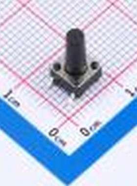TS6612TP 250gf 009 轻触开关 6*6*12mm 立贴 轻触开关 SMD