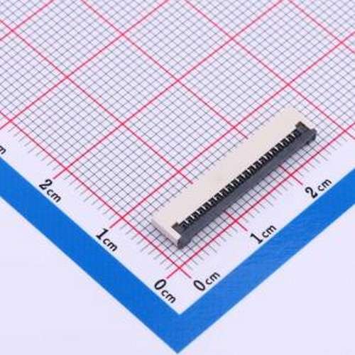 FPC09-Q1.0-20AH2.0 FFC/FPC连接器 间距:1mm P数:20P 翻盖式 下