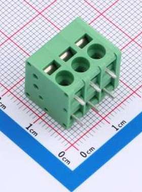MX205R-5.0-03P-GN01-Cu-A 弹簧式接线端子 5mm 每排P数:3 排数:1