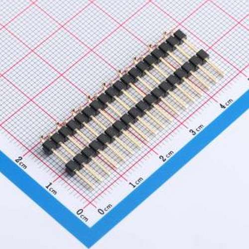 X6512WVS-18H-C60D48-E100R1 排针 1x18P 间距:2.54mm 方针 SMD,P