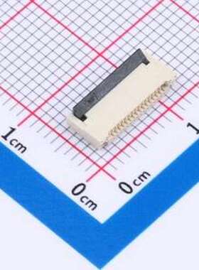 0.5K-DHHX-16PWB FFC/FPC连接器 间距:0.5mm P数:16P 翻盖式 SMD,