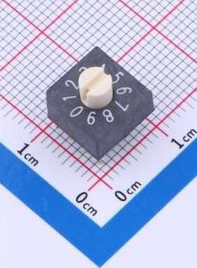 HAMR-10 旋转编码器 H系列 微型旋转编码开关 插件,10x10mm