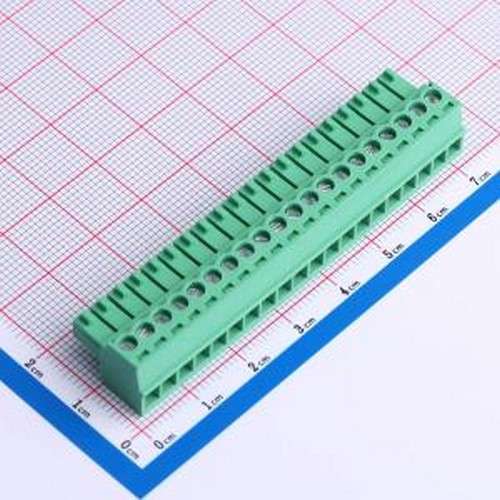 MX15EDGK-3.5-20P-GN01-Cu-Y-A 插拔式接线端子 3.5mm 1x20P 排数