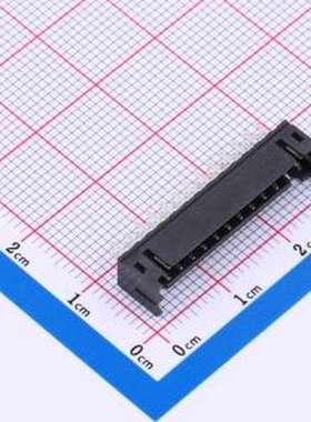 IPCW207W2DNB01V 线对板针座 2x13P 间距:2mm 直插 黑色 插件,P=2
