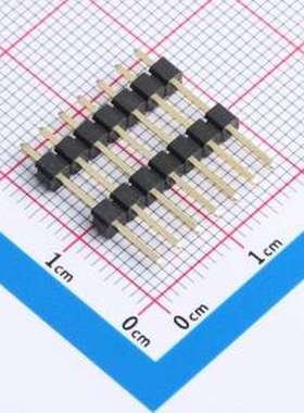 X6512WV-07H-C60D30-E100 排针 1x7P 间距:2.54mm 方针 插件,P=2.
