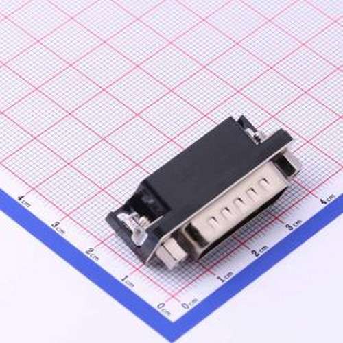 DS1037-15MNCKT74-0CC D-Sub/VGA连接器 D-Sub 公 P数:15P 黑色