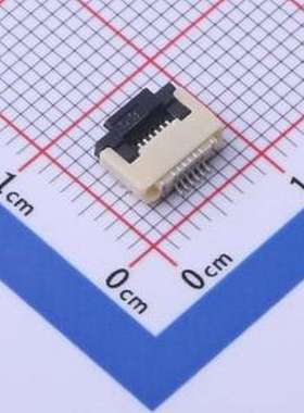 FFC05021-06SBB123W5M FFC/FPC连接器 间距:0.5mm P数:6P 翻盖式