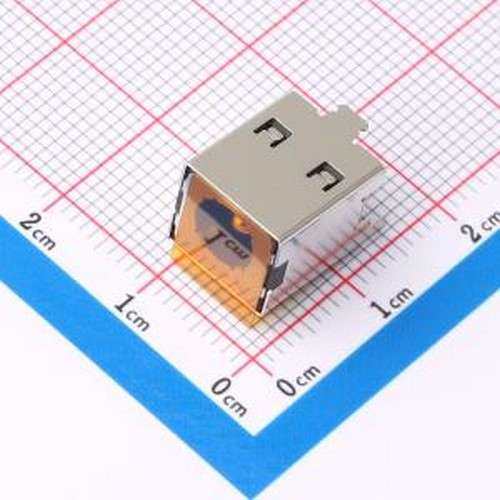 DC-S011B-D025-20A DC电源连接器 DC电源插座 内径:2.5mm 外径:5.