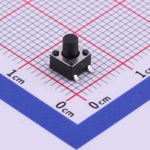 TS-1091S-A6B3-C1D2 轻触开关 4.5*4.5*5.5mm 立贴 轻触开关 SMD