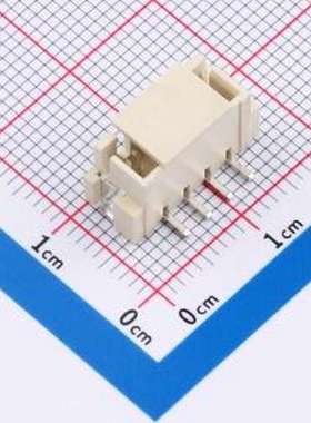 6LLCA040 线对板针座 1x4P 间距:2.5mm 立贴 系列:XH SMD,P=2.5mm