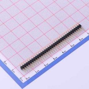 2mm 卧贴 C40D28 P=2mm SMD 方针 间距 1x34P 排针 34I X4611WRS