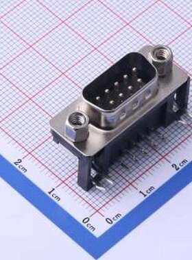 FDB0901-M0DB300K6KC D-Sub/VGA连接器 D-Sub 公 P数:9P 弯插