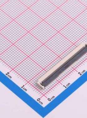 8.15A0.055200 FFC/FPC连接器 翻盖式 下接 P数:55P 间距:0.5mm S