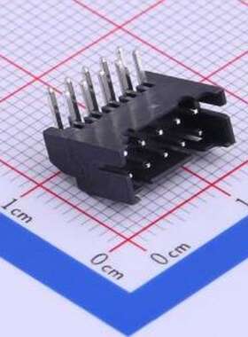 A2211WR-2X05P 线对板针座 间距:2mm 2x5P 黑色 弯插,P=2mm