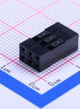 65043-034LF 胶壳(线对板/线对线) 2.54mm 2x3P P=2.54mm