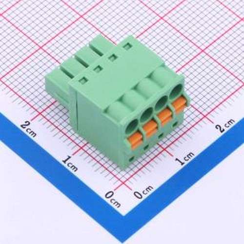 JL15EDGKD-35004G01 插拔式接线端子 1x4P 3.5mm 排数:1 每排P数: