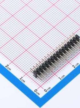 HB-PH8-200216PB2GOP 排针 间距:2mm 2x16P 直插 方针 插件,P=2mm