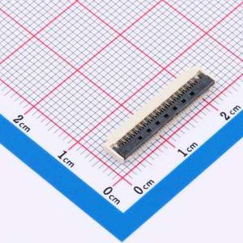 GT-F1007SR20-17S0101 FFC/FPC连接器 翻盖式 下接 P数:17P 间距: