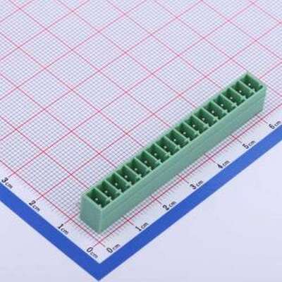 DB2ERC-3.5-17P-GN 插拔式接线端子 3.5mm 1x17P 排数:1 每排P数: