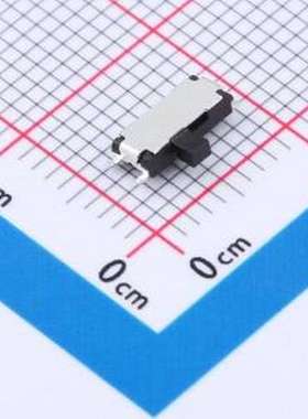 TP612221215 滑动开关 6.70X2.75X1.5H 单排贴片 三脚两档拨动开