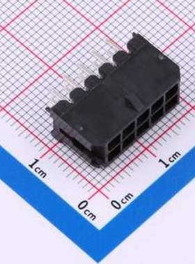 WAFER-MX300ZZ-25A 线对板针座 WAFER MX3.0直针2*5P 插件,P=3mm