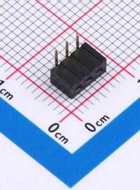 CSFB102-0302A001R1AC 排母 1x3P 间距:2mm 弯插 插件,P=2mm