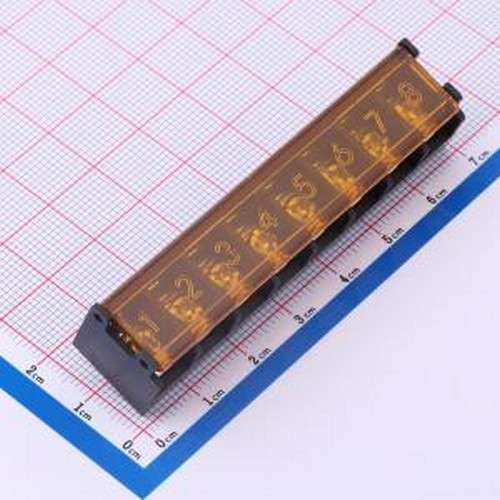 DBT50G-8.25-8P-BK-P 栅栏式接线端子 DBT50G-8.25-8P-BK-P 桔盖