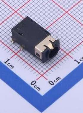 PJ-332E-6A 音频连接器(耳机) 3.5mm耳机座 SMD