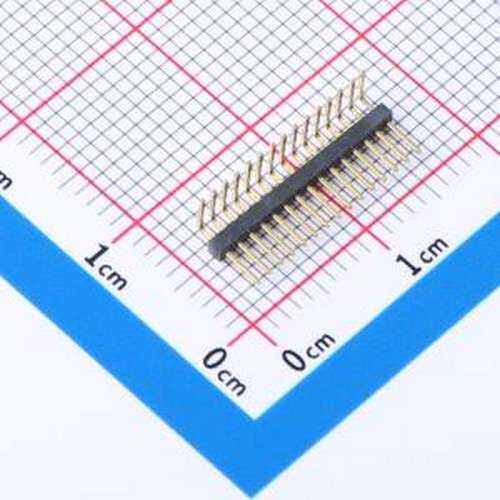 GPCB101-1502A003C1AA 排针 1x15P 间距:1mm 方针 弯插 弯插,P=1m
