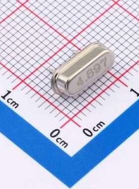 SCBXS04X89700ELRK 无源晶振 4.897MHz±20ppm20pf4.0mm HC-49S