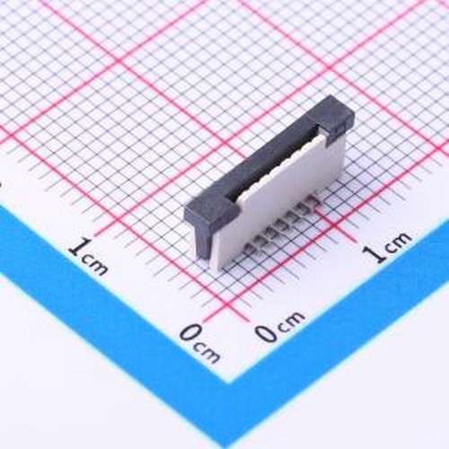 1.0K-GT-7PB FFC/FPC连接器 间距:1mm P数:7P 抽屉式 单侧触点/垂