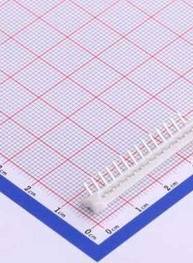 HX25005-14WAD 线对板针座 1x14P 间距:2.5mm 弯插 白色 弯插,P=2