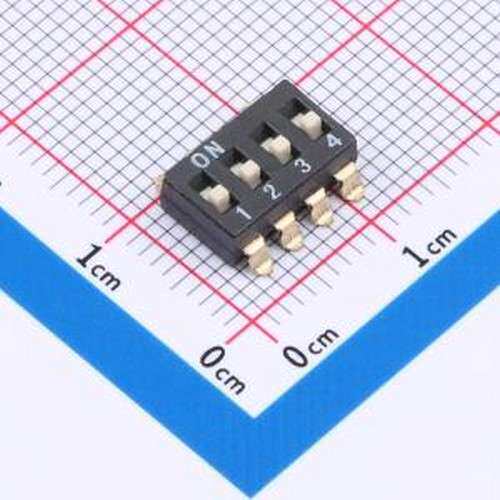 DSIC04LSGER 拨码开关 DSIC04LSGER SMD-8P,10.2x6.2mm