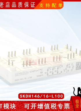 SKDH146/12-L100/14/18全新电子元器件IGBT可控硅功率模块