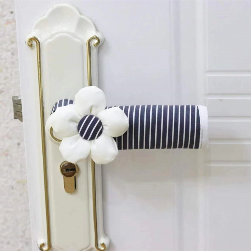 纯棉门把手保护套防撞防静电