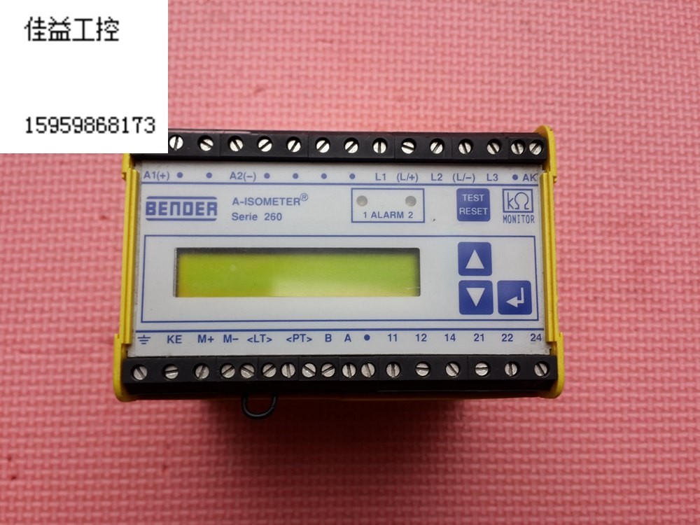 bender 德国 本德尔bender 绝缘监测仪 绝缘监视仪 irdh265-322议