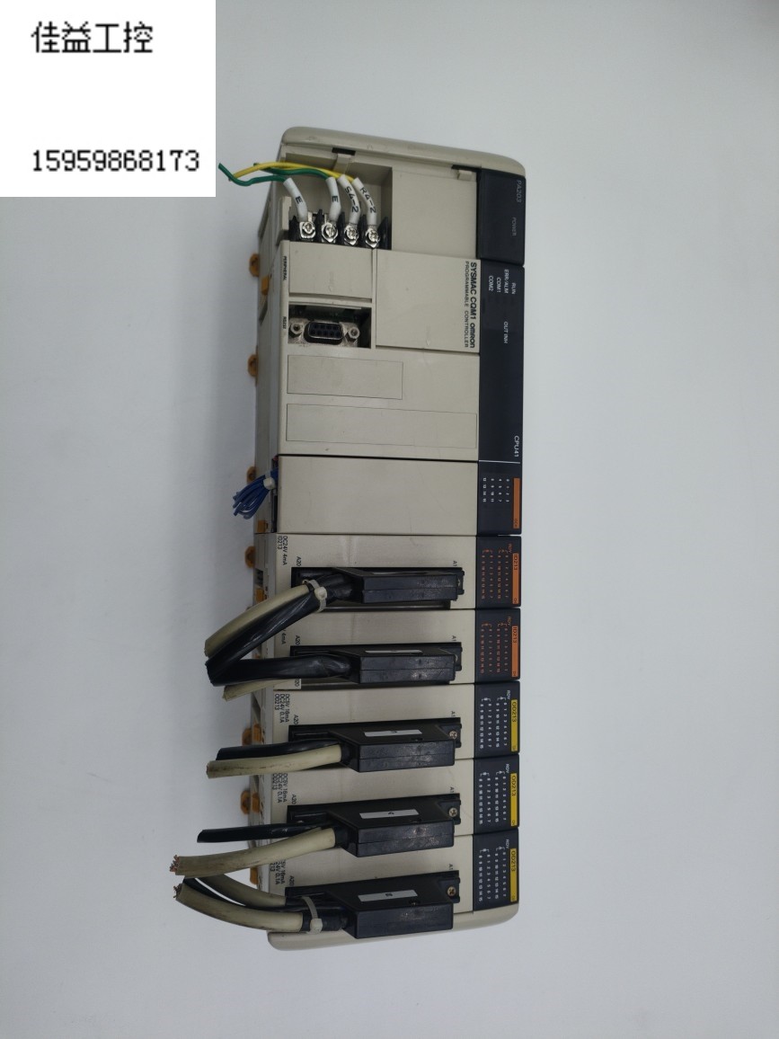 欧姆龙模块cqm1-pa203 cpu41 od213 id213图片整组打包便宜出拆机