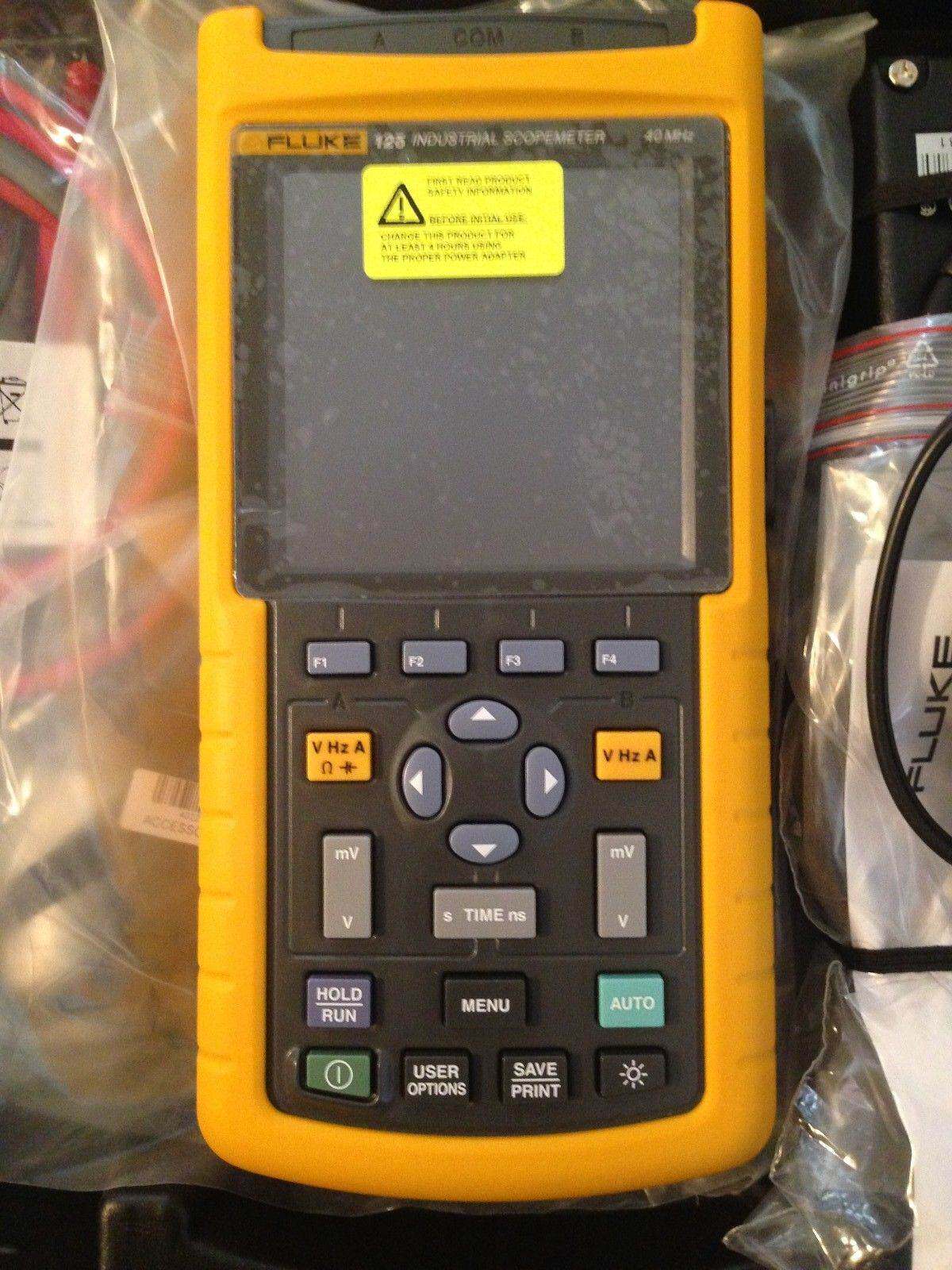 福禄克fluke 125b便携式数字示波器f125bs手持工业万用示波表现货