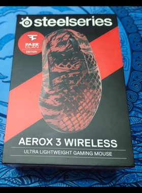 赛睿Aerox 9/Aerox 5/Aerox 3 FAZE 联名Wireless 12侧键游戏鼠标