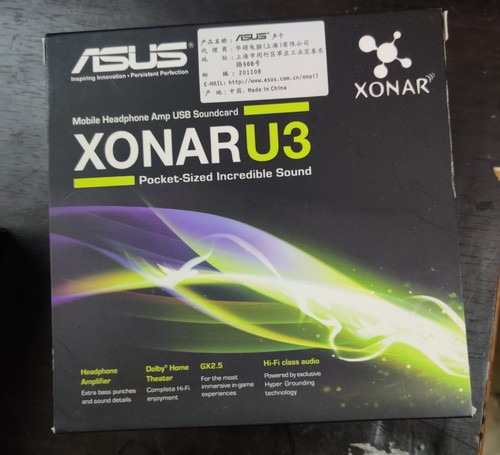 华硕ASUSXONARU3USB移动声卡