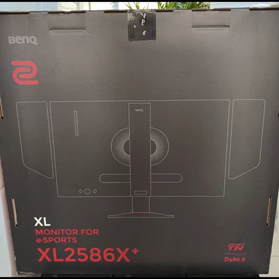 正品ZOWIE卓威XL2586X+ 2586电竞显示器 600/540Hz 24.1英寸