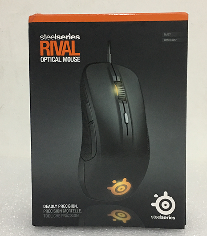 赛睿 SteelSeries Rival300 幻彩LOL吃鸡射击FPS电竞有线游戏鼠标