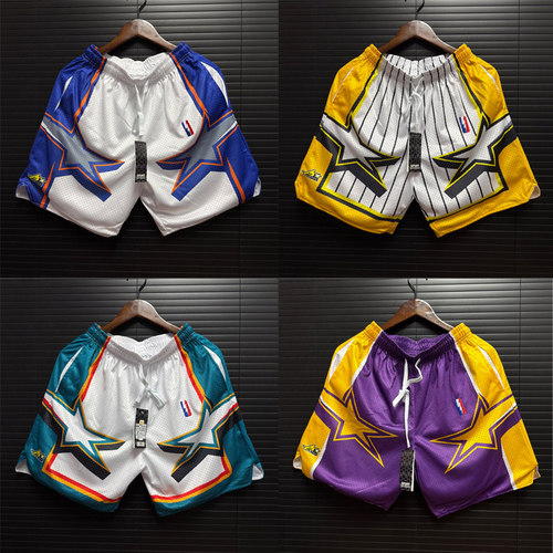 美式大网眼篮球短裤双层四分裤