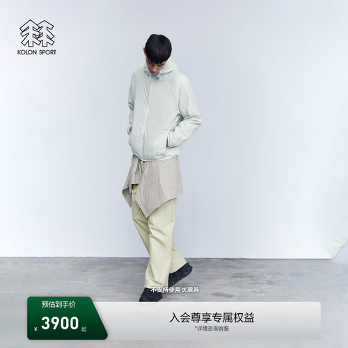 【K:系列】KOLON SPORT可隆男女同款防泼水防风POLARTEC FLU夹克