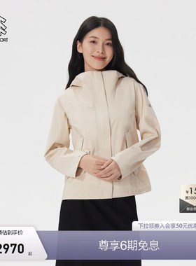 KOLON SPORT可隆防水防风夹克女防水透湿防风耐磨3L防水夹克