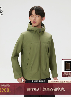 KOLON SPORT可隆冲锋衣2级透湿男女GLADE WHISPER GTX 2L防水夹克